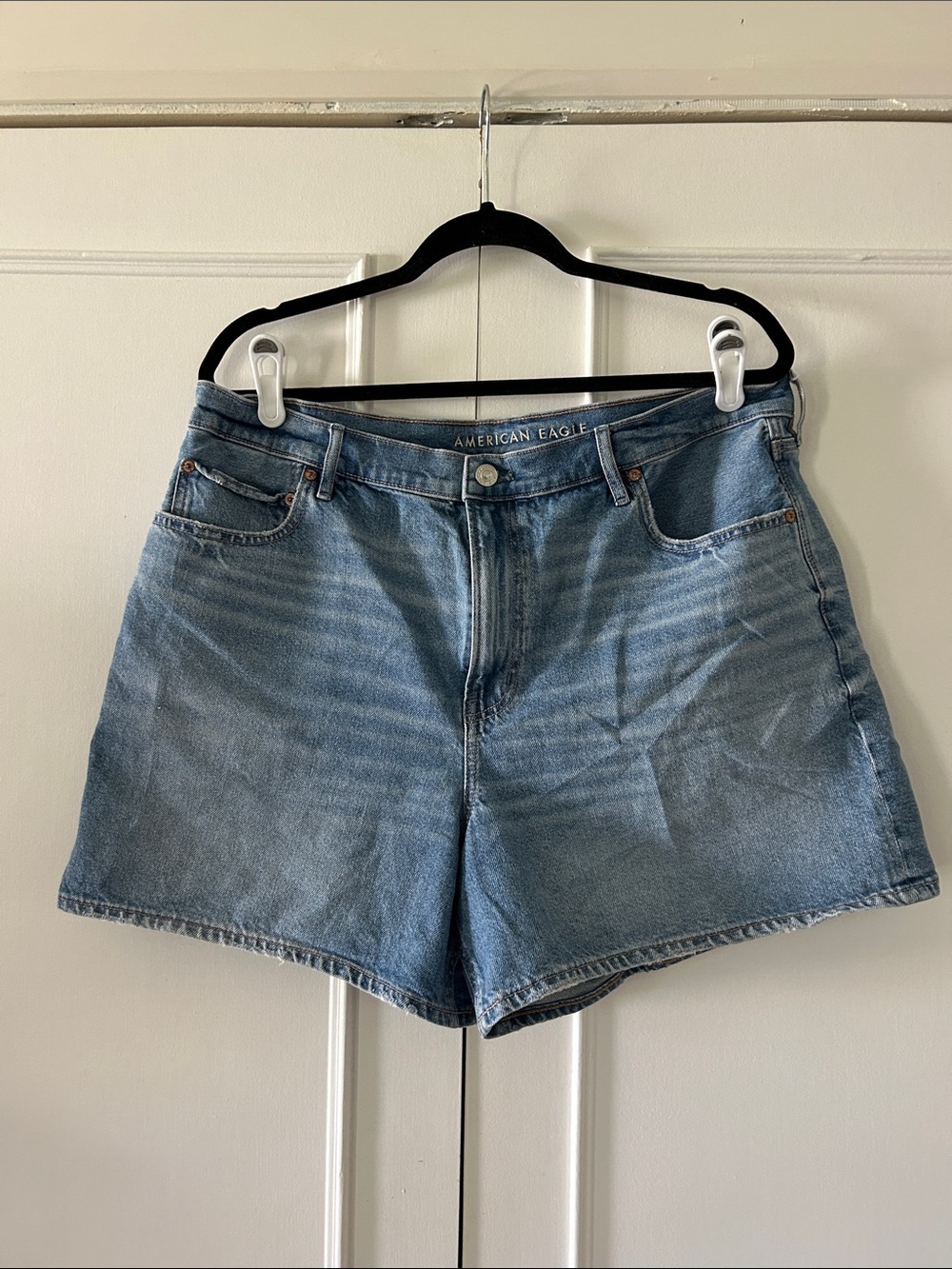 American Eagle Outfitters Medium Wash Denim Jean Shorts